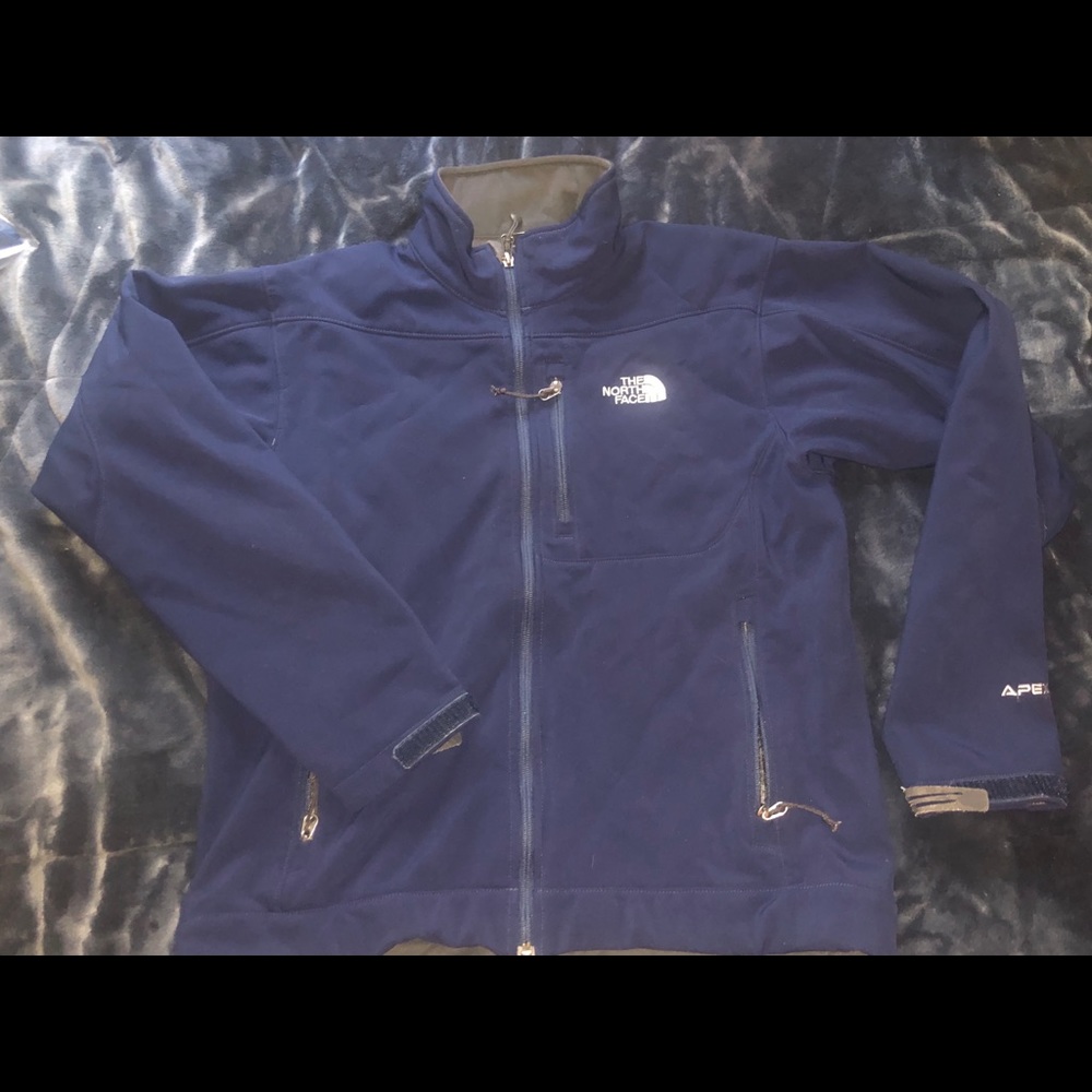 North Face blue jacket